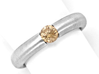 Foto 1 - Spannring 0,37ct Diamant-Goldbraun Weißgold, S4330