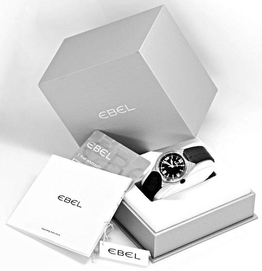 Foto 6 - Ebel E Type Senior Uhr Etype Stahl Kautschuk Ungetragen, U1687