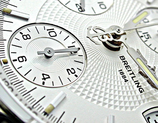 Foto 4 - Breitling Chronomat Stahl Chronograph Topuhr Neuzustand, U1879